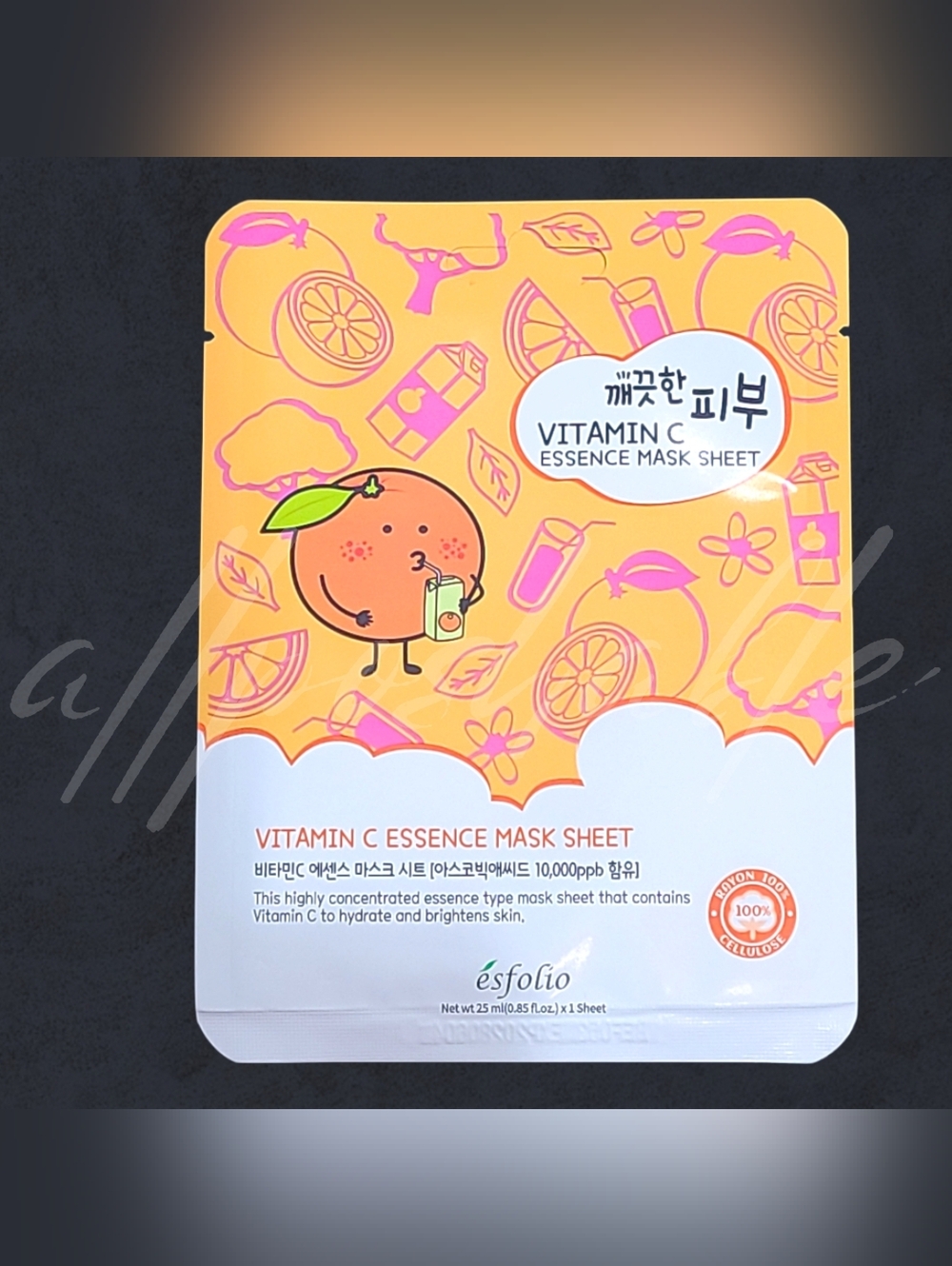 ⭐️$2 Add On⭐️ Esfolio Essence Sheet Mask - Vitamin C